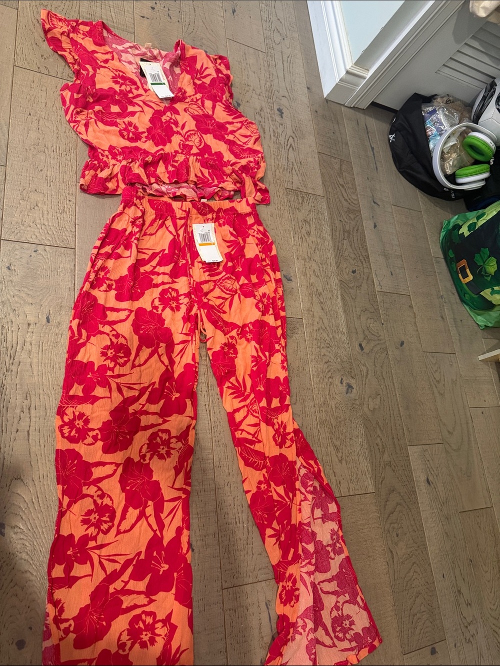NWT Miken swim pants and top Set